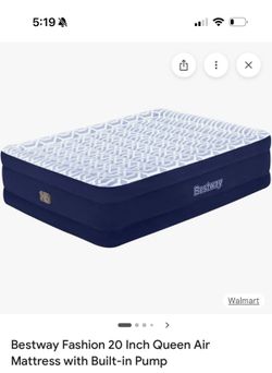 Queen Air Mattress with Built-in Pump