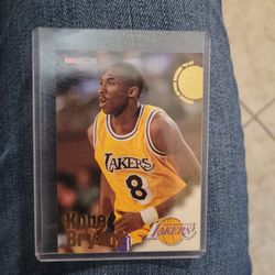 1996 NBA hoops Kobe Bryant Rookie Good Conditions 
