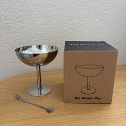 Stainless Steel Ice Cream Cups