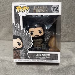 Jon Snow On The Iron Throne Funko Pop
