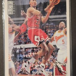 Scottie Pippen Collector's Choice 1994 Upperdeck Basketball Trading Card #33