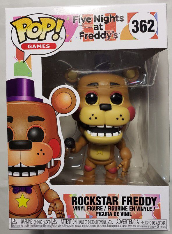 Funko Cards Something Five Nights At Freddys Rockstar Freddy