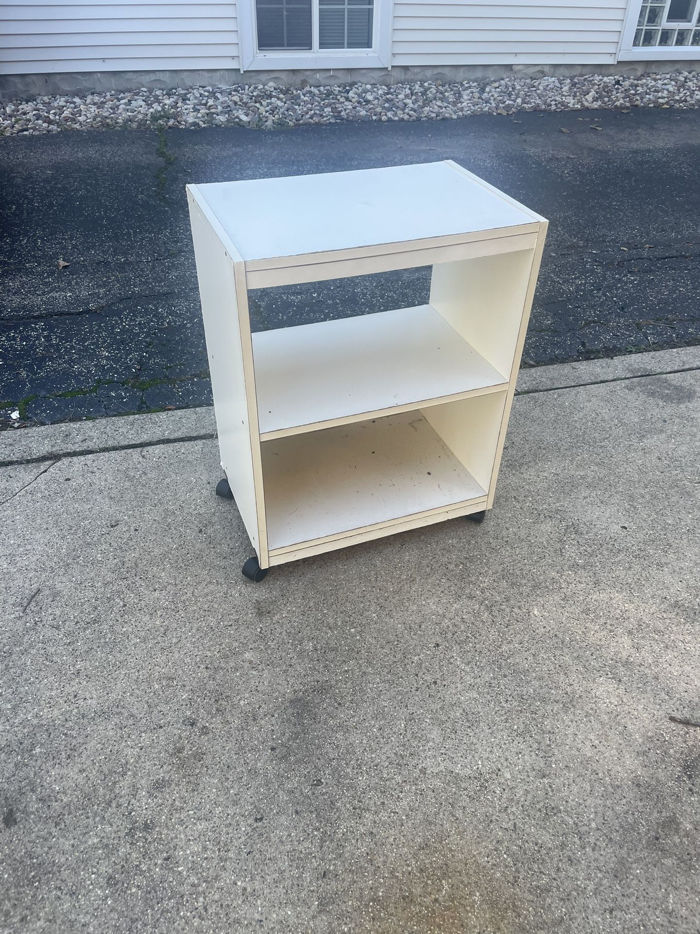 Rolling Storage Unit, 22w, 15 deep, 29 high, $10