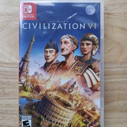 Sid Meier's Civilization VI - Nintendo Switch - Cartridge and Case 