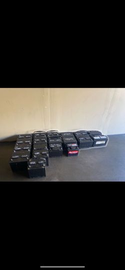 car batteries