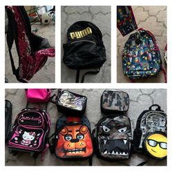 Kids School Backpacks With Lunch Boxes