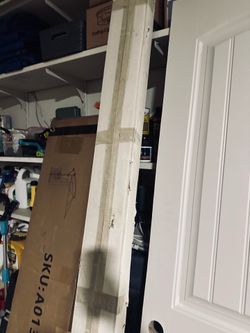 FREE wood door jamb