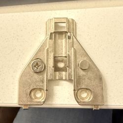 Mounting Plate, Face Frame, for Clip-On Hinges Height: 0, mounting: 5/8" Overlay