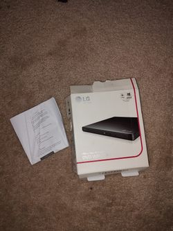 Slim Portable DVD Disc Writer