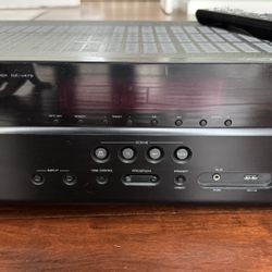 Home Theater Speakers with wall mounts and Receiver