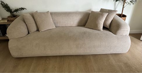91 inch boneless cloud couch