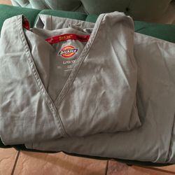 Dickies Scrubs Set 10 Dollars Grey Large 