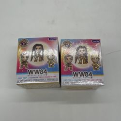 Funko Mystery mini Wonder woman 84 WW84 Set Of 2 Unopened