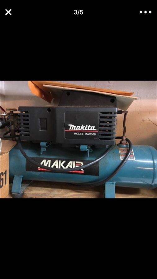 Makita MAC500 Portable air compressor. 3 gallon