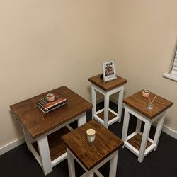 Handcrafted "Slim Profile" End Table