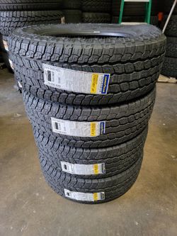 265 65 18 ALL TERRAIN GOODYEAR TIRES TACOMA 4RUNNER TUNDRA SEQUOIA FJ COLORADO CANYON RANGER SILVERADO SIERRA F150