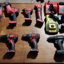 Milwaukee M18 Tools