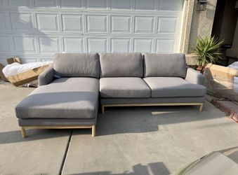 Brand New. Large Sectional Sofa. Mid Century Modern Design. $549