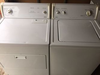 Kenmore Washer And Dryer
