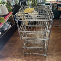 Wire Drawer Kitchen Rack