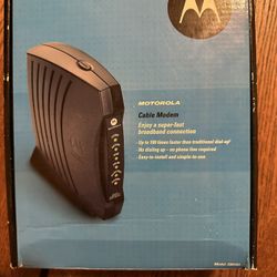 Motorola SB5101 SURFboard Cable Modem, DOCSIS 1.1 & 2.0 UPC# (contact info removed)73