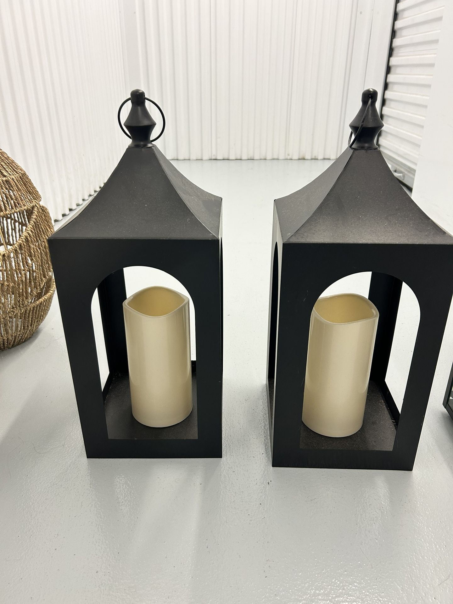 Candle Lantern Black