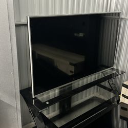 Sharp Flatscreen 55” TV w/ Stand 
