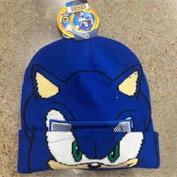 NWT Licensed Sonic the hedgehog beanie