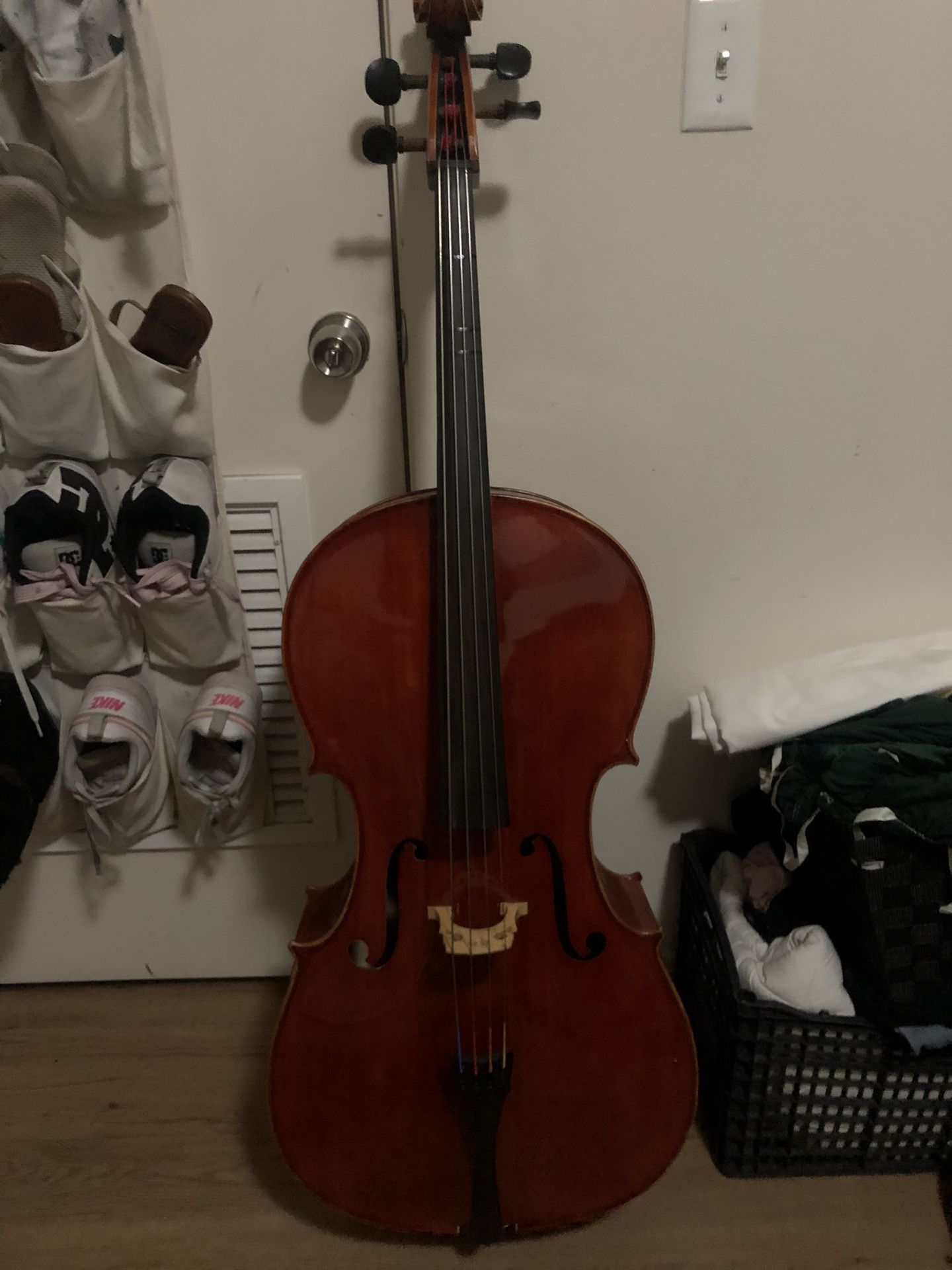 4/4 Full Cello Kit! Perfect for beginner student (read desc)