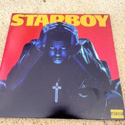 The Weeknd Starboy Exclusive Translucent Blue Vinyl