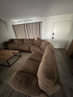 Free Reclining Sectional Couch