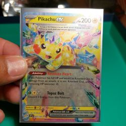Pikachu Ex - Surging Spark's 