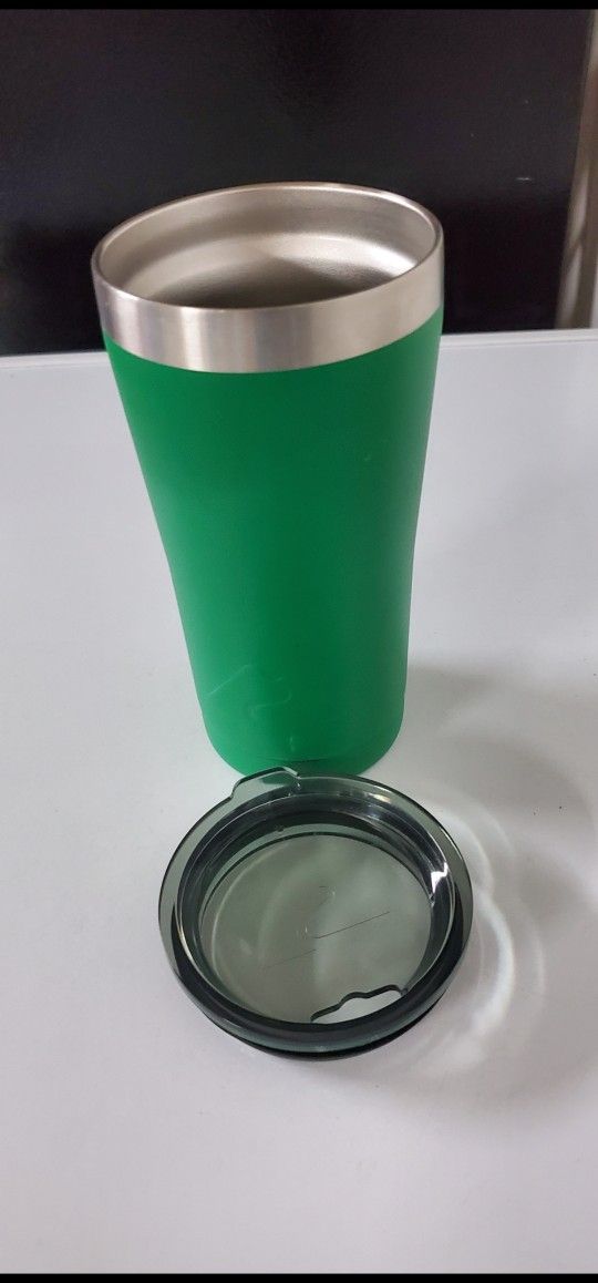 Ozark Trail  Steel Tumbler.  Color  Green.  $6