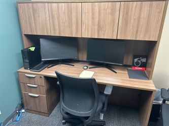 Office desk (and chair)