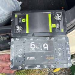 2 New. License Plate Frames 