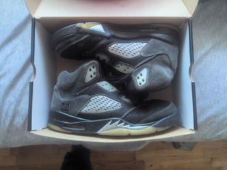 Anthracite 5s size 11 men used