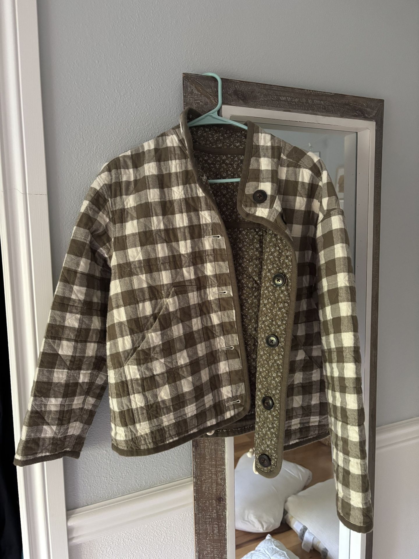 Madewell Reversible Jacket Checkered gingham 