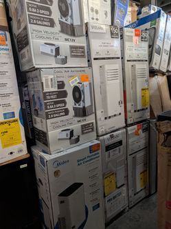 Window Air Conditions, Portable A/C and Evaporative Coolers