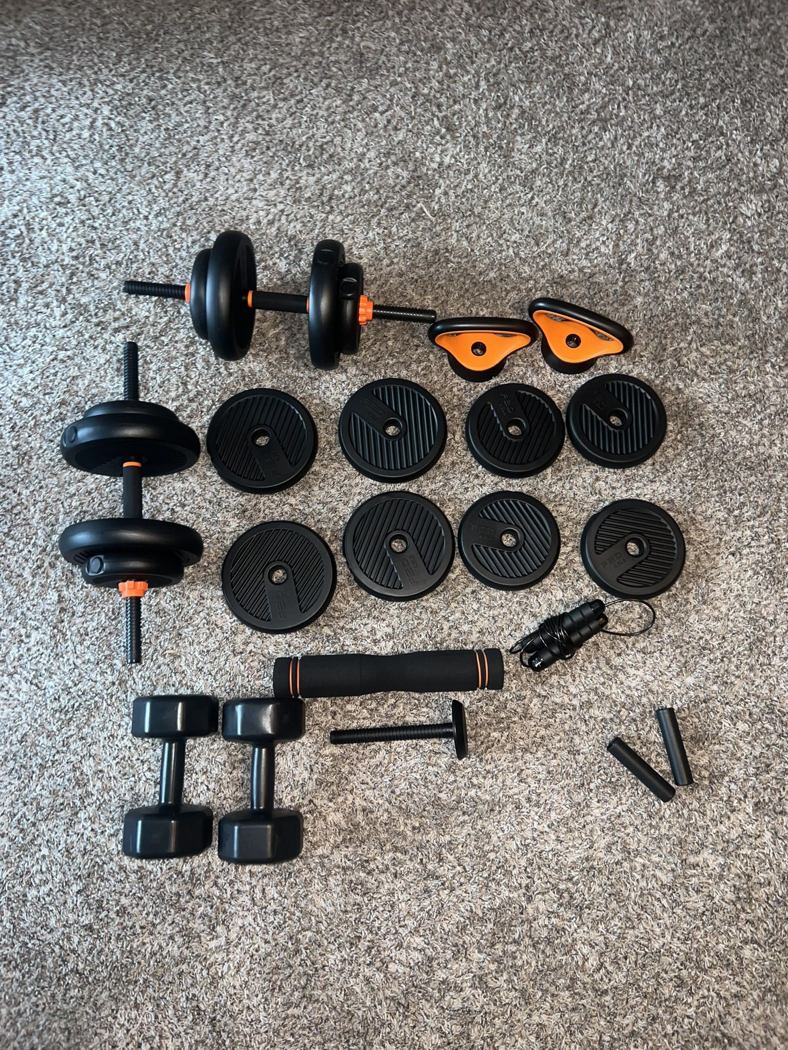 Adjustable Dumbbells