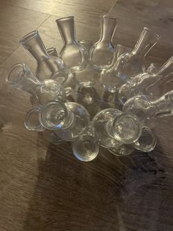 Vintage Two Tier  Cluster Vase