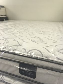Cal king serta perfect sleeper hotel signature pillow top