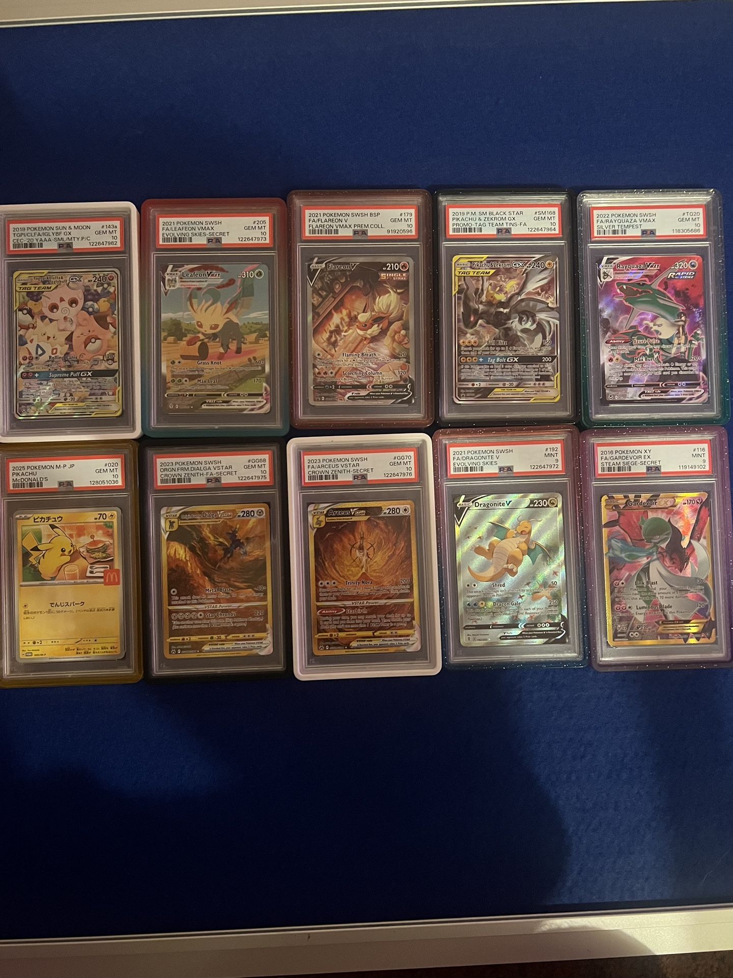 FS/FT PSA PSA 9’s $ 10’s SLABS (1 PSA 8 💀)