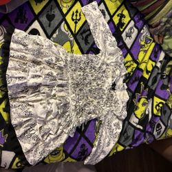 Kids Black and White Dress 
