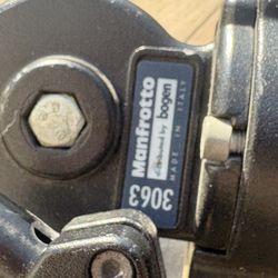 Manfrotto 3063 Fluid Head Tripod Made In Italy