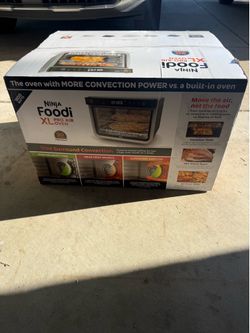 New Ninja Foodi 8 in 1 XL Pro Air Oven Air Fryer, Bake, Roast, and Toast