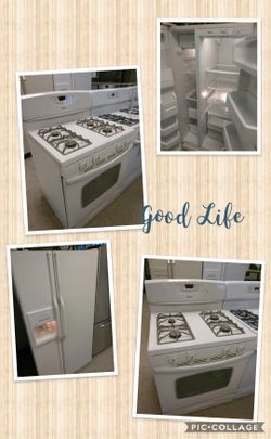 Stove & Fridge combo