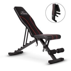 Foldable Utility Weight Bench for Full Body Workout