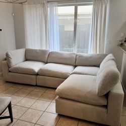 AVAILABLE Living Spaced Modular Couch 