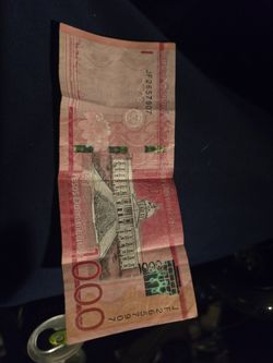 1000 Pesos Dominicans