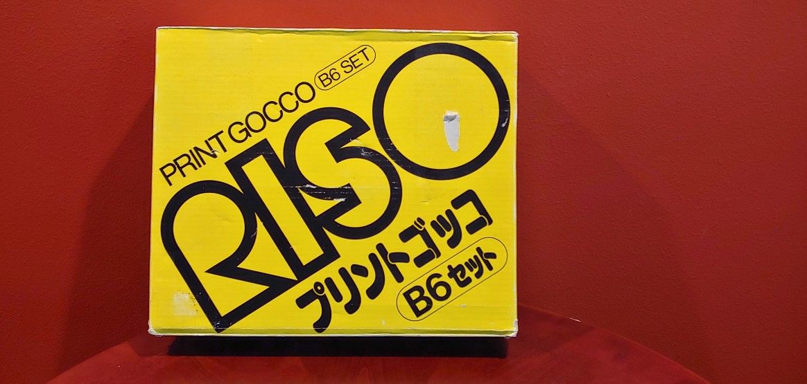 Riso Print Gocco B6 Mesh Screen Printing Kit Set